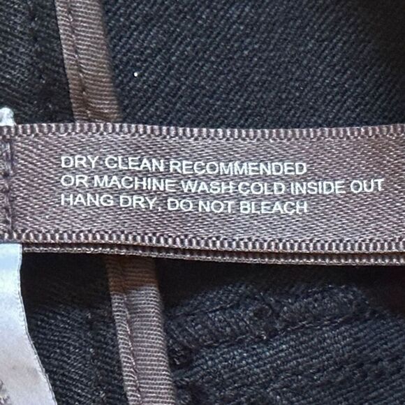 TROA Black Slimming Mid Rise Flare Jeans Size 27 Designer Neutral - Picture 9 of 10